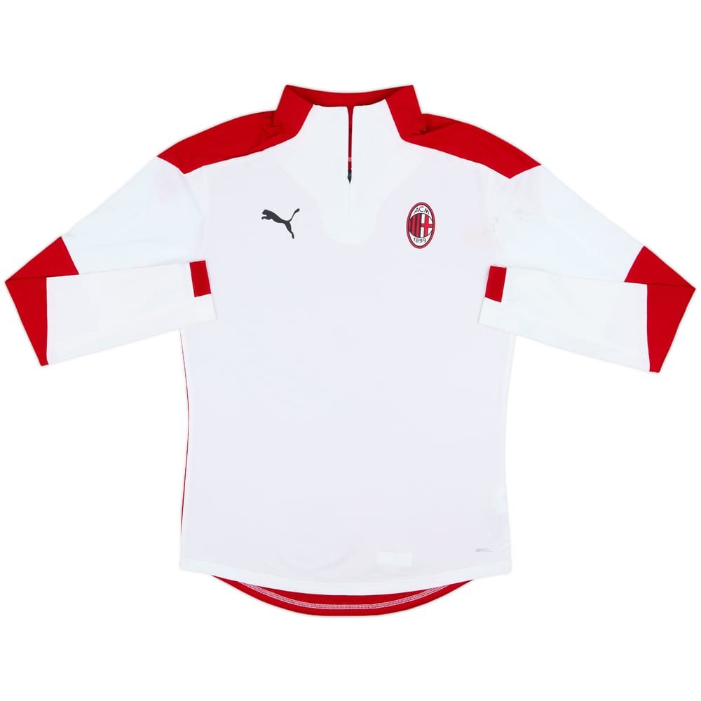 2019-20 AC Milan Puma 1/4 Zip Training Top - 5/10 - (M)