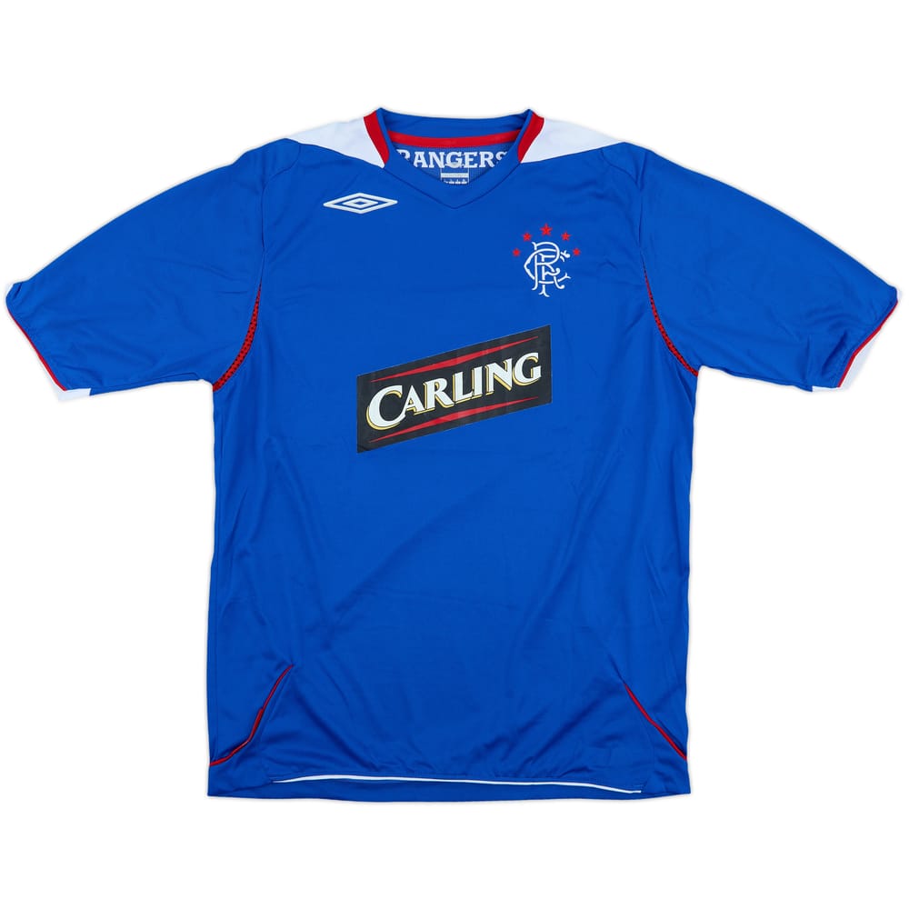 2006-07 Rangers Home Shirt - 6/10 - (L)