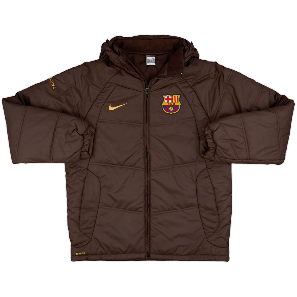 2008-09 Barcelona Nike Padded Bench Coat - 8/10 - (M)