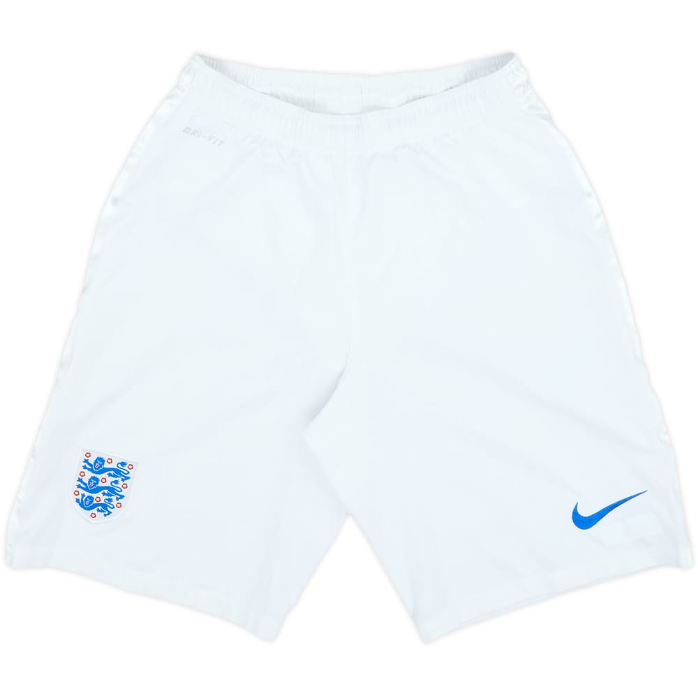 2014-15 England Home Shorts - 9/10 - (S)