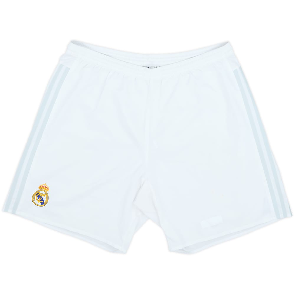 2015-16 Real Madrid Home Shorts - 9/10 - (L)