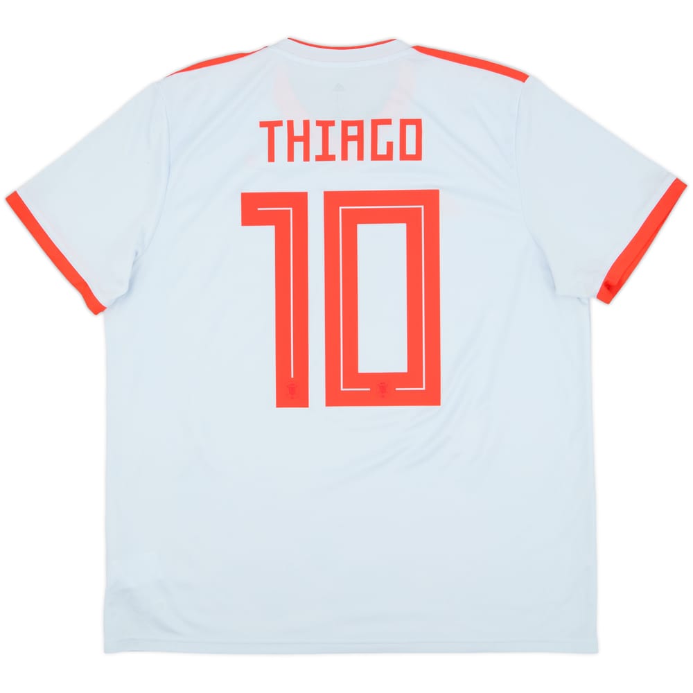 2018-19 Spain Away Shirt Thiago #10 - 8/10 - (XL)