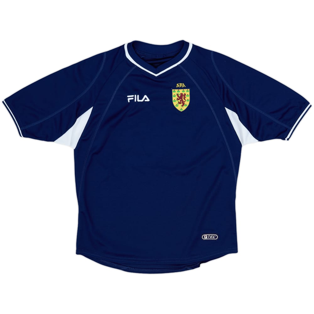 2000-02 Scotland Home Shirt - 8/10 - (M.Boys)