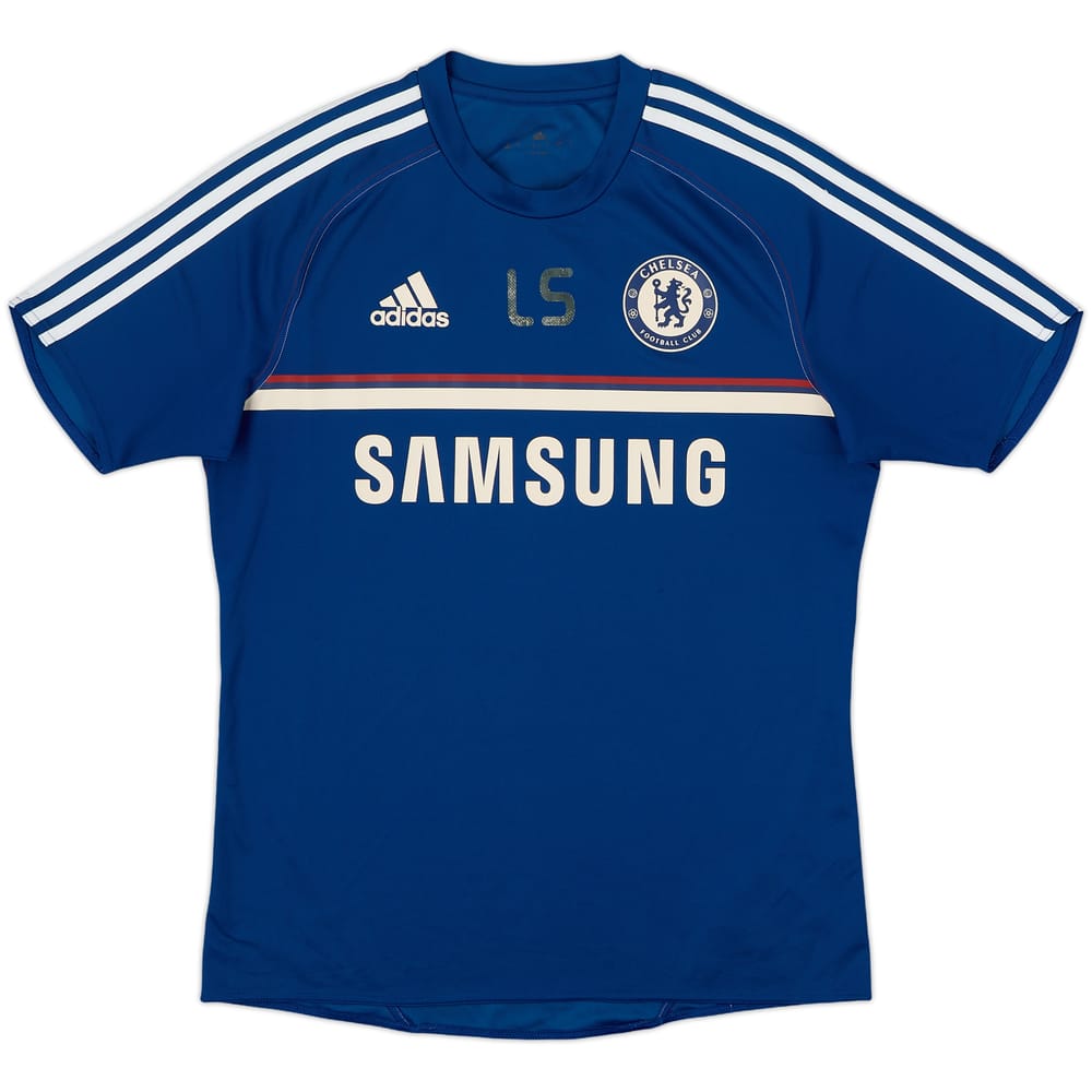 2013-14 Chelsea Staff Issue adidas Training Shirt 'LS' - 5/10 - (S)