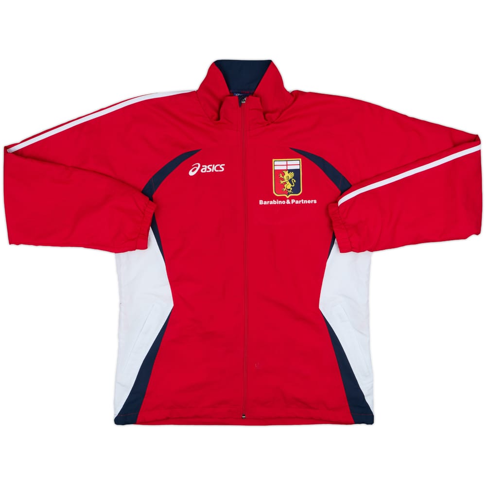 2008-09 Genoa Camp Asics Track Jacket - 8/10 - (L)