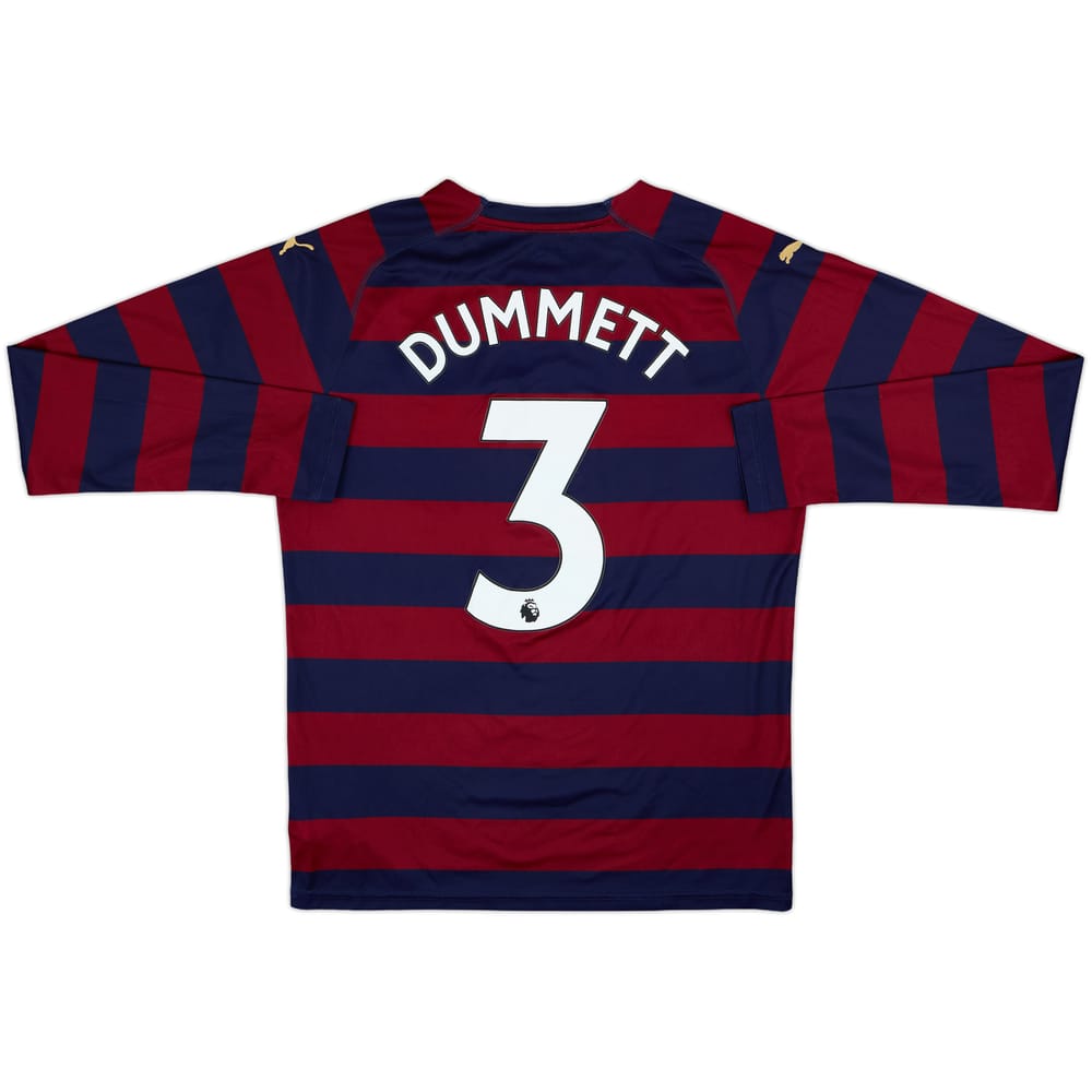 2018-19 Newcastle Away L/S Shirt Dummett #3 - 8/10 - (M)