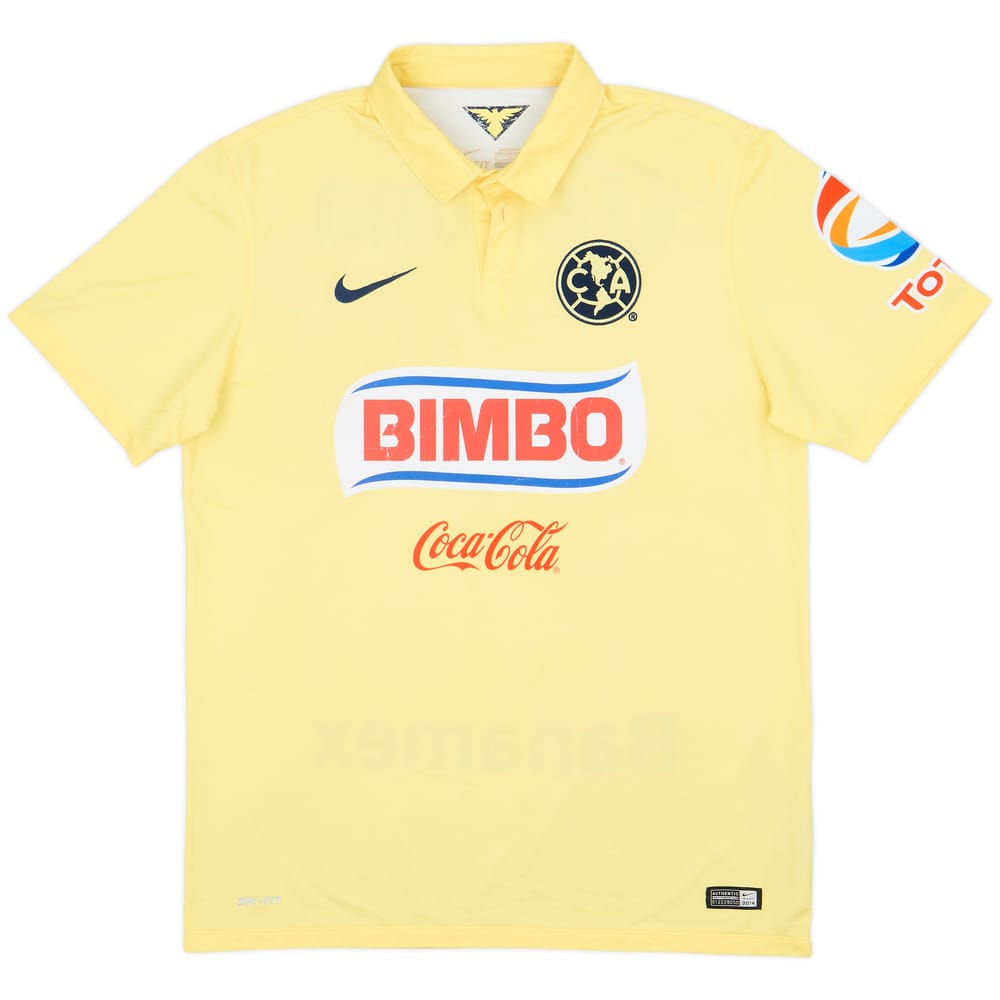 2014-15 Club America Home Shirt - 5/10 - (L)