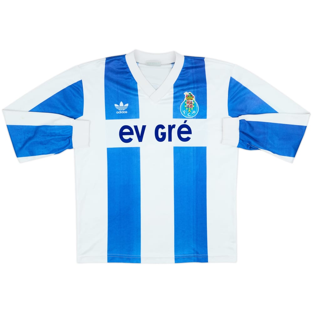 Camiseta adidas Template L/S del Porto 1988-90 #14 - 4/10 - (XL)