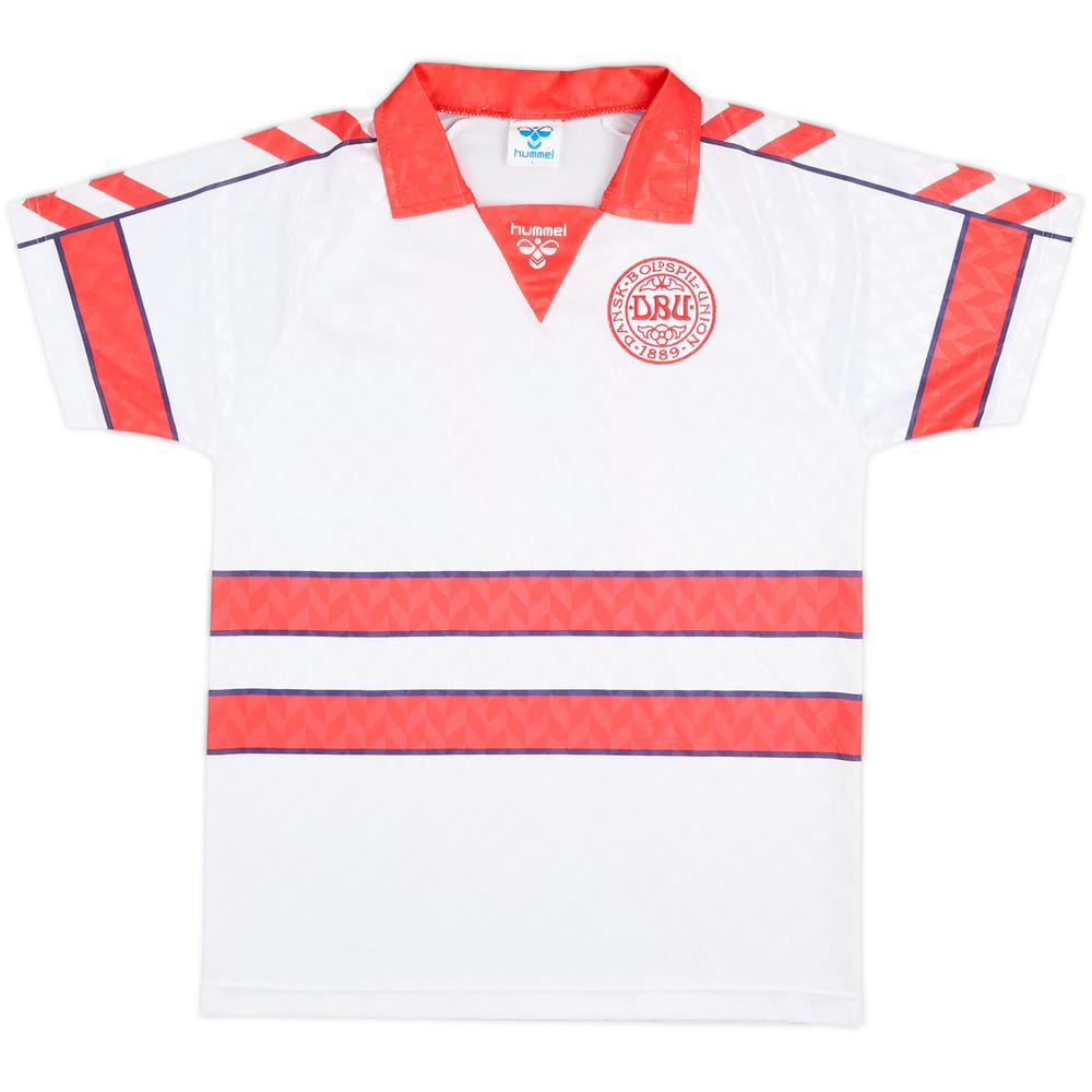 1988 Denmark Away Shirt #11 - 9/10 - (L)