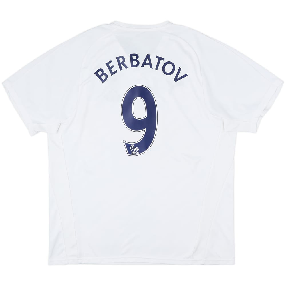 2007-08 Tottenham 'Carling Cup Final' Home Shirt Berbatov #9 - 8/10 - (XXL)
