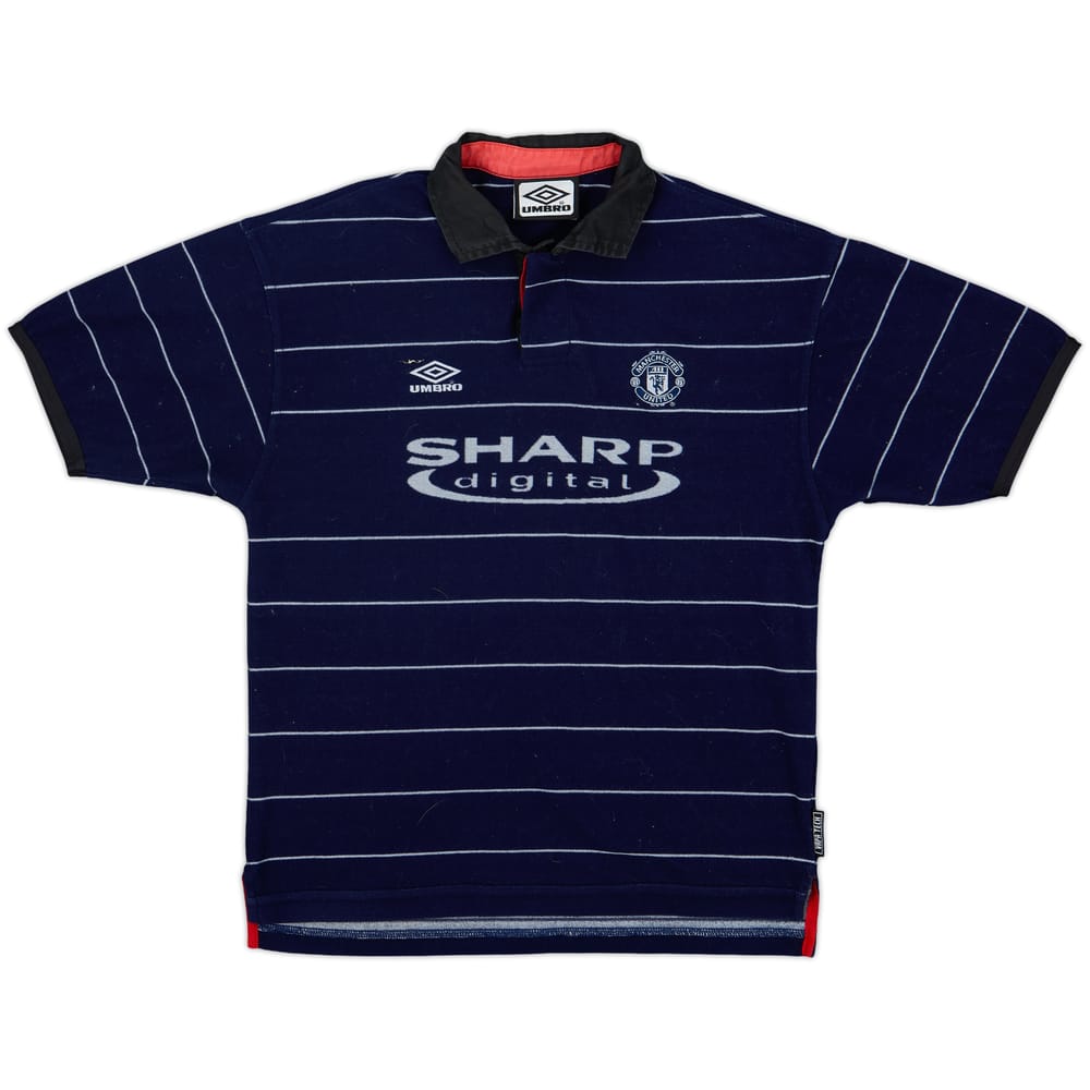 1999-00 Manchester United Away Shirt - 9/10 - (L.Boys)