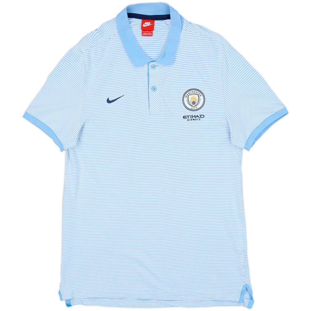 2016-17 Manchester City Nike Polo Shirt - 9/10 - (L)