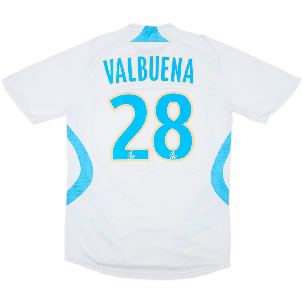 Camiseta de local del Olympique Marseille 2007-08 Valbuena #28 - 6/10 - (S)