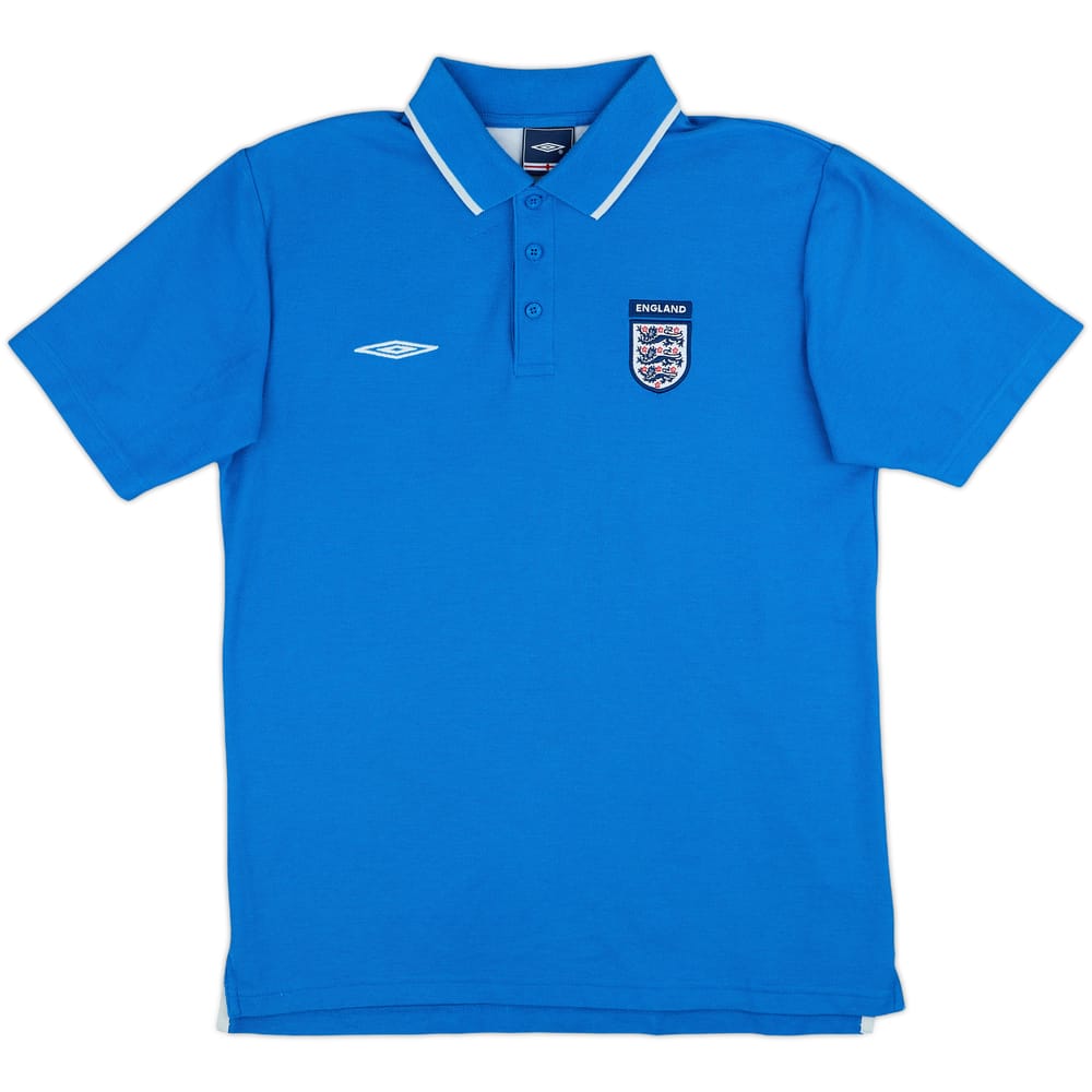 2006-07 England Umbro Polo Shirt - 8/10 - (M)
