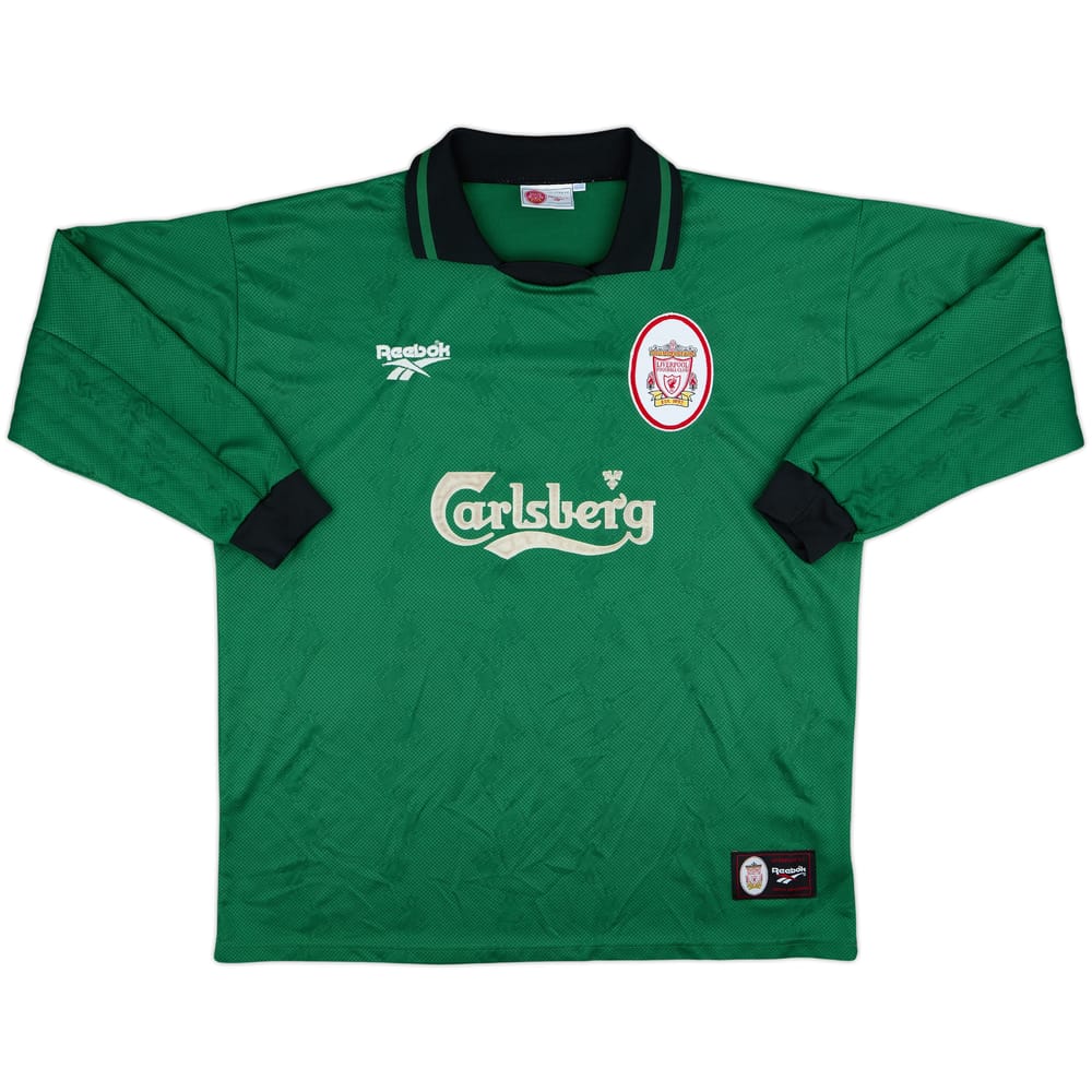 1996-97 Liverpool GK Shirt - 7/10 - (XL)
