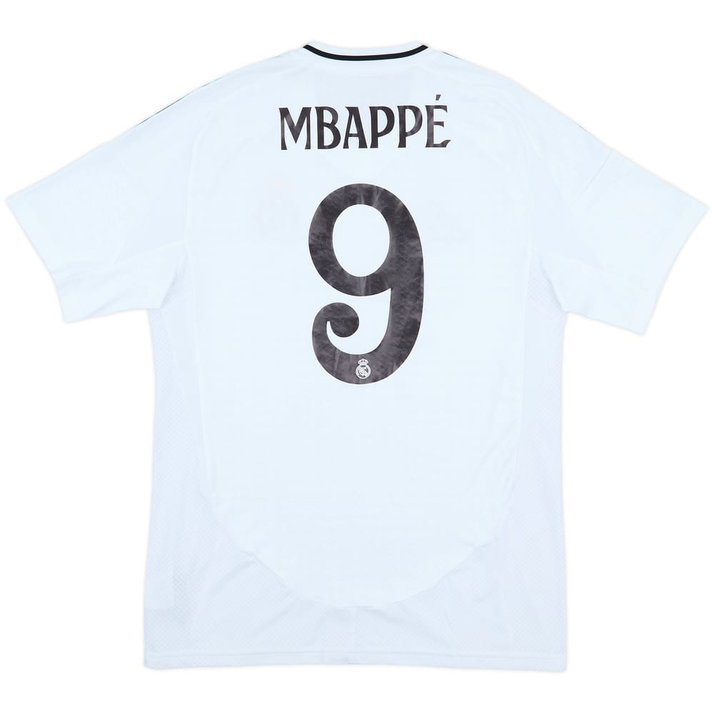 2024-25 Real Madrid Home Shirt Mbappe #9 - 9/10 - (M)