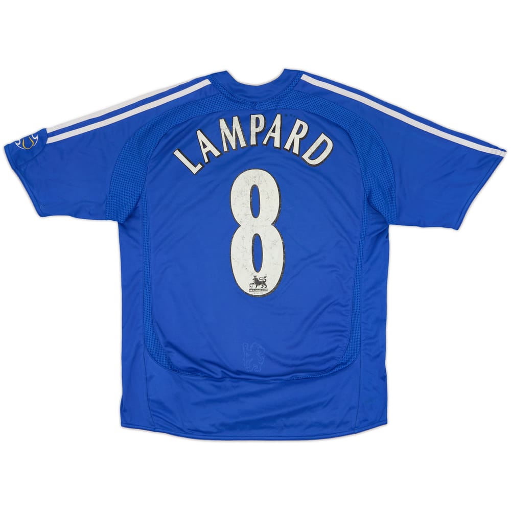 2006-08 Chelsea Home Shirt Lampard #8 - 6/10 - (XL.Boys)