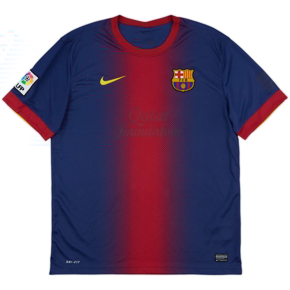 2012-13 Barcelona Home Shirt - 4/10 - (L)