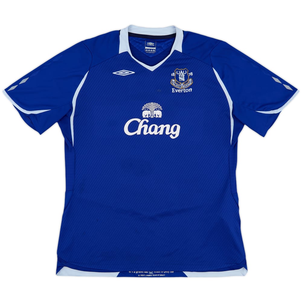 2008-09 Everton Home Shirt - 6/10 - (Women's XXL)