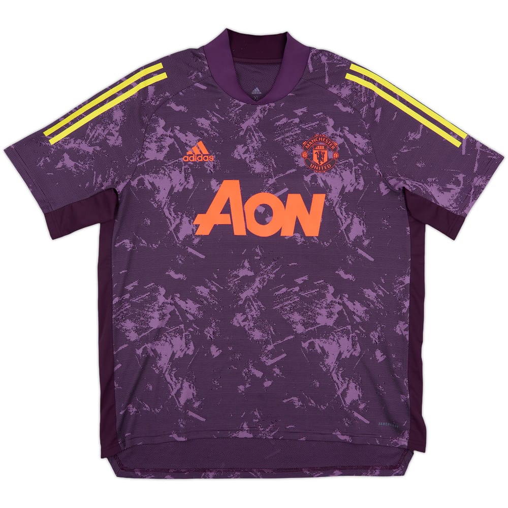 2020-21 Manchester United adidas Training Shirt - 9/10 - (XL)