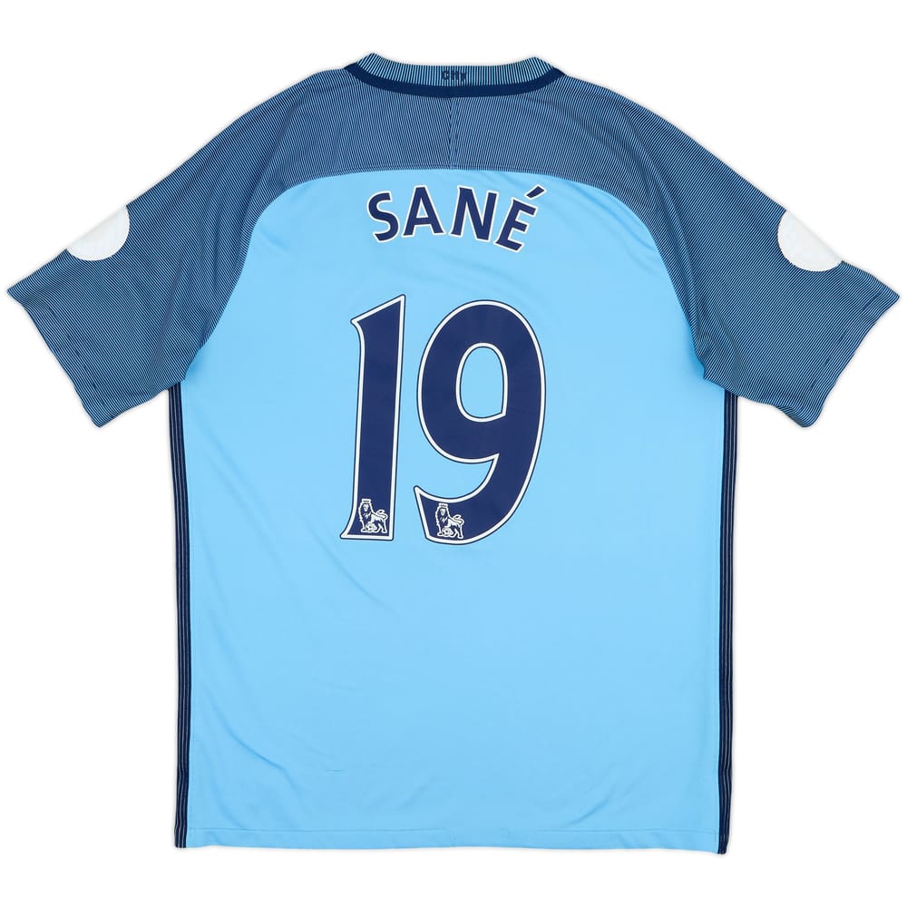 2016-17 Manchester City Home Shirt Sane #19 - 6/10 - (M)