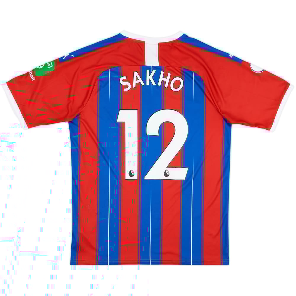 Camiseta de local versión jugador del Crystal Palace 2019-20 Sakho #12 - 7/10 - (L)