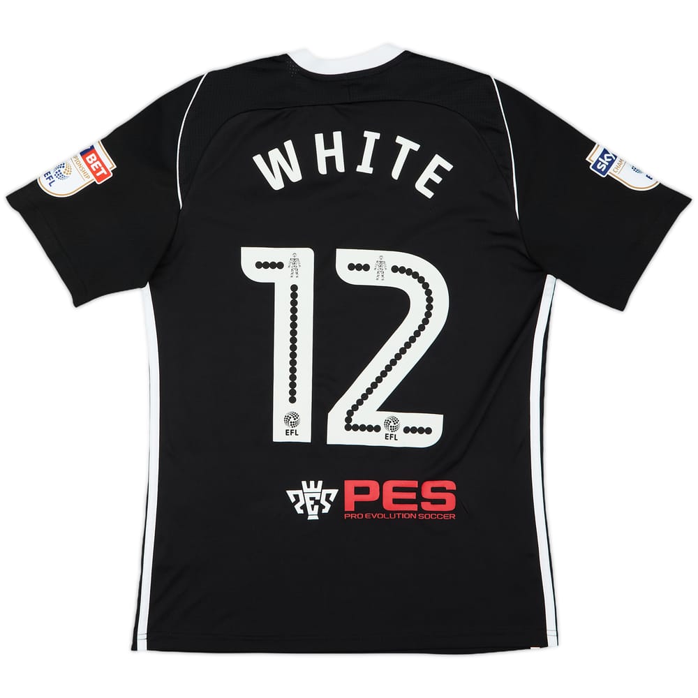 2017-18 Fulham Away Shirt White #12 - 7/10 - (S)