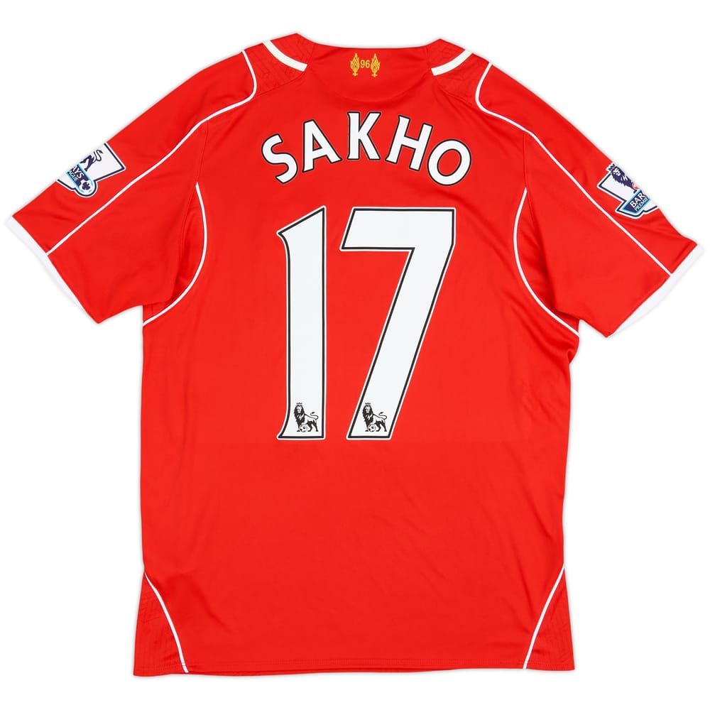 2014-15 Liverpool Home Shirt Sakho #17 - 9/10 - (S)