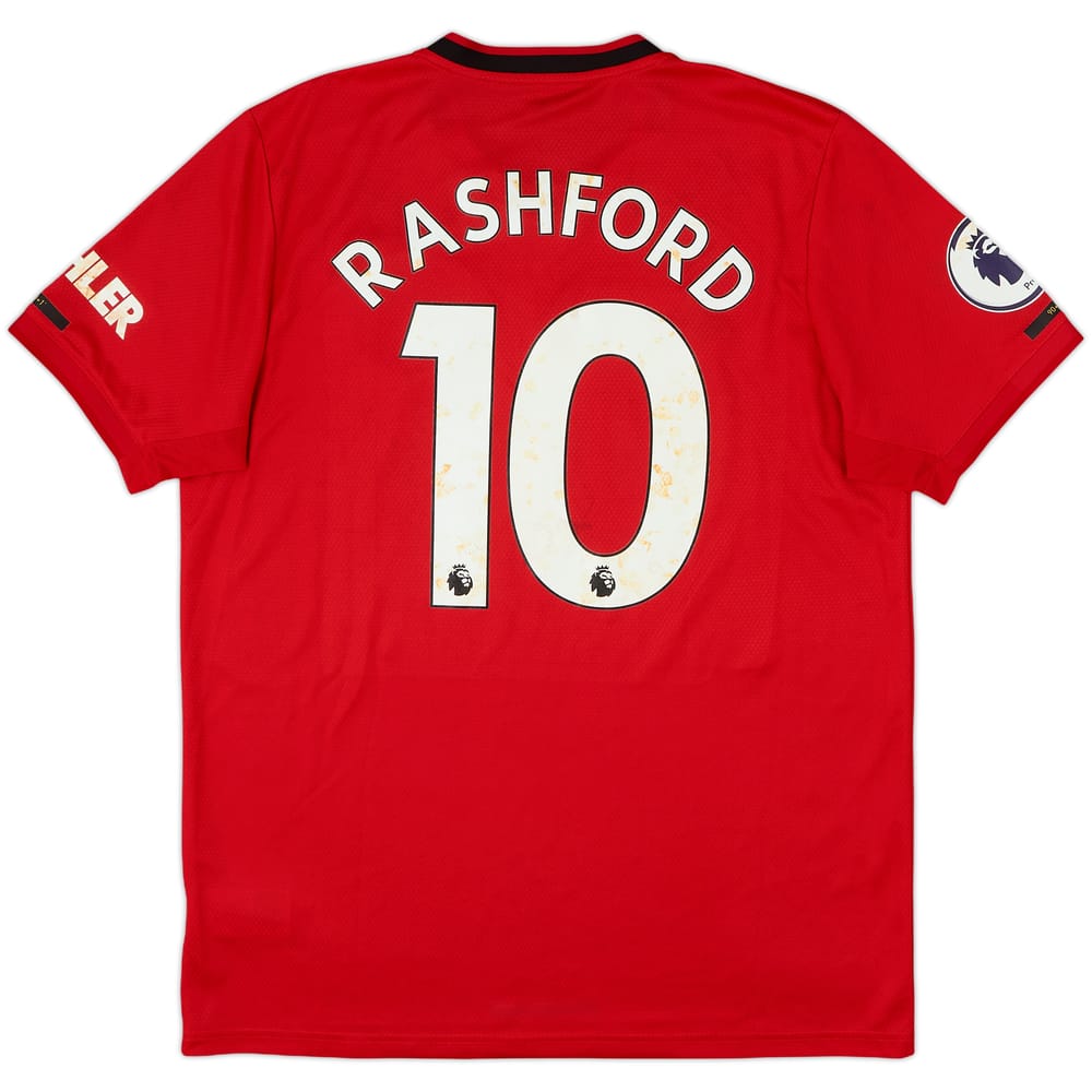 2019-20 Manchester United Home Shirt Rashford #10 - 5/10 - (L)