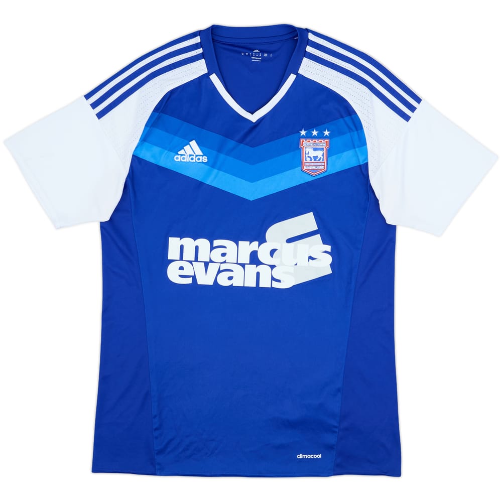 2016-17 Ipswich Home Shirt - 8/10 - (M)