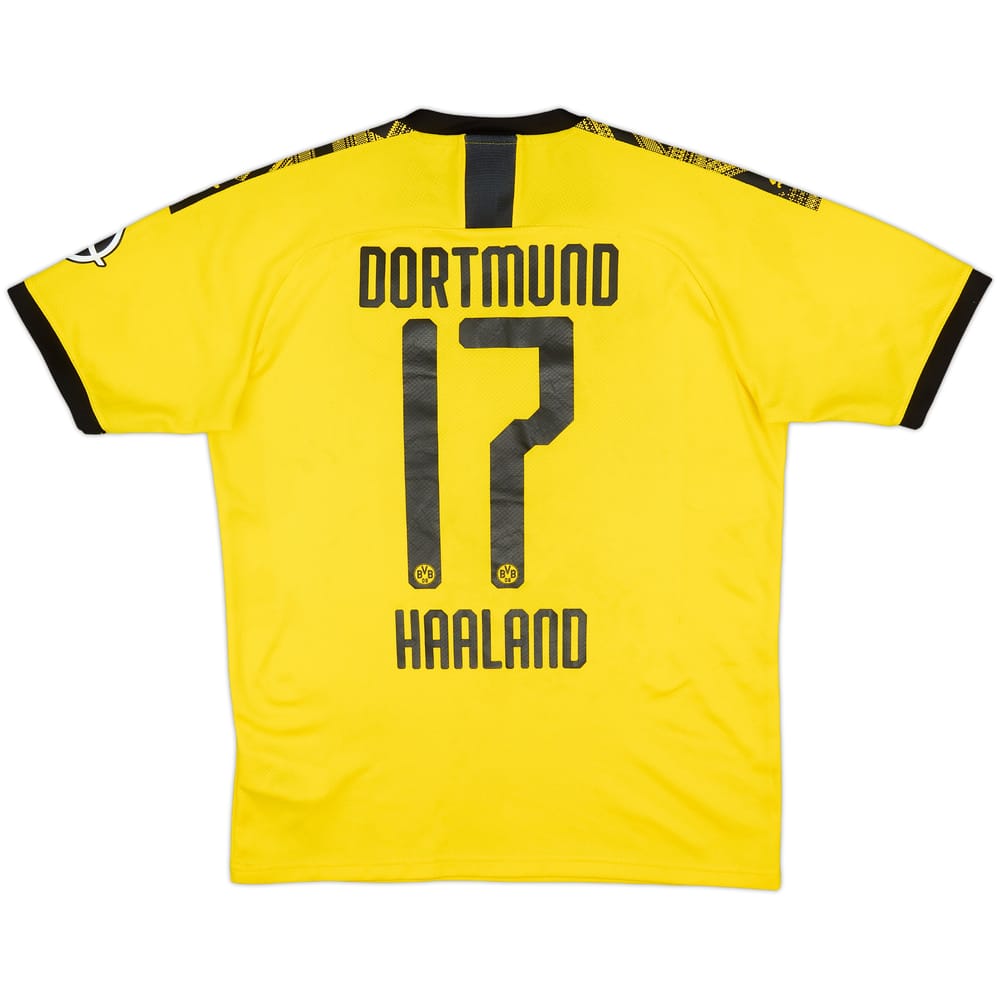2019-20 Borussia Dortmund Home Shirt Haaland #17 - 5/10 - (M)