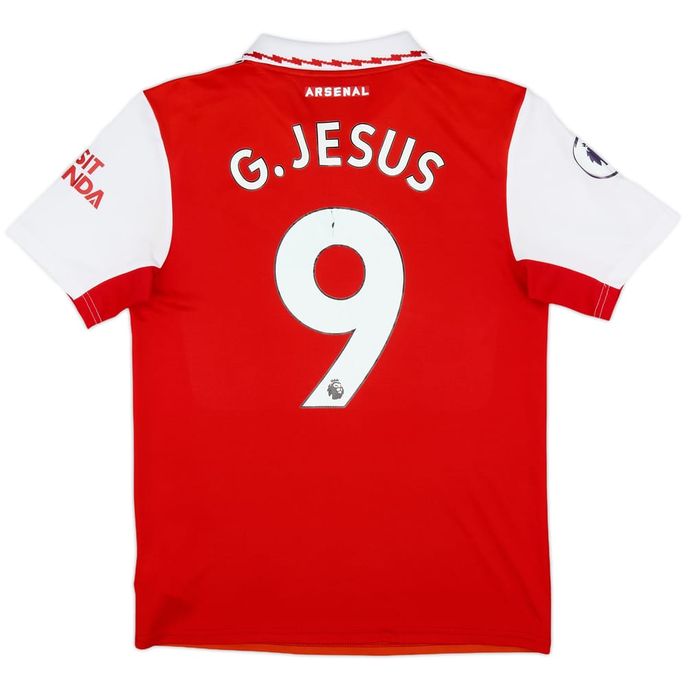 2022-23 Arsenal Home Shirt G.Jesus #9 - 5/10 - (S)