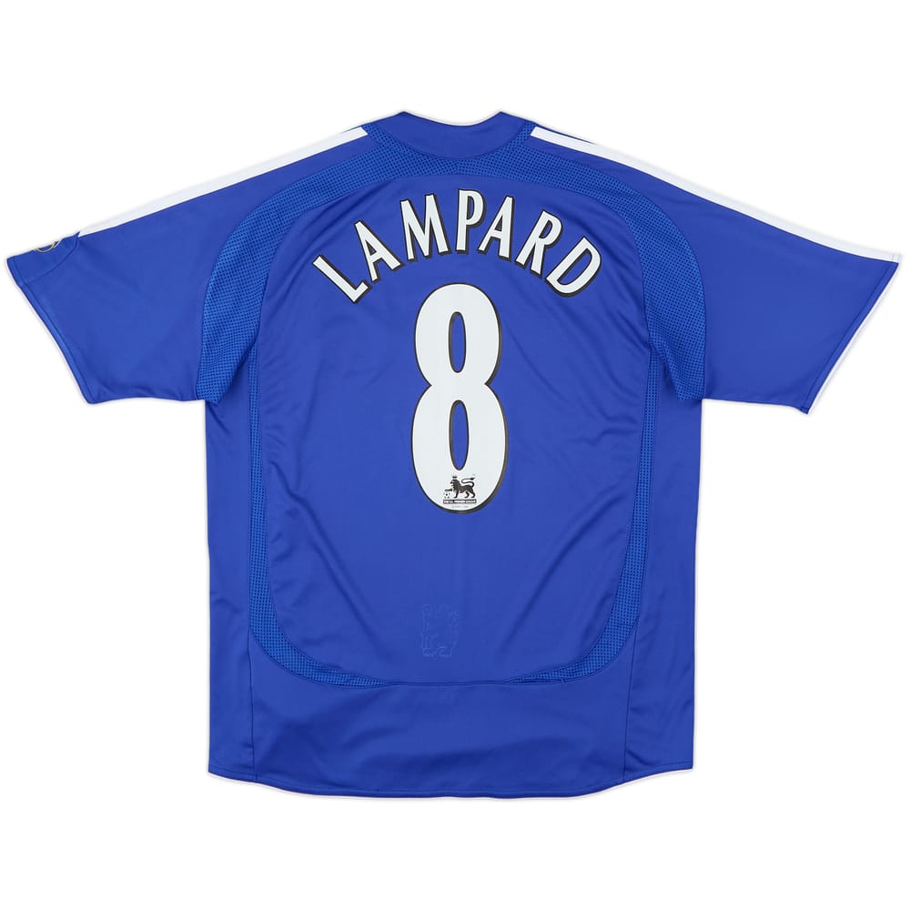 2006-08 Chelsea Home Shirt Lampard #8 - 9/10 - (L.Boys)
