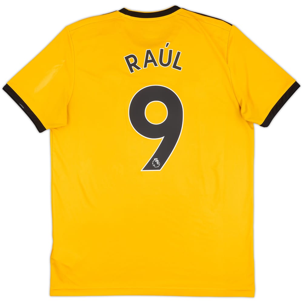 2018-19 Wolves Home Shirt Raul #9 - 7/10 - (L)