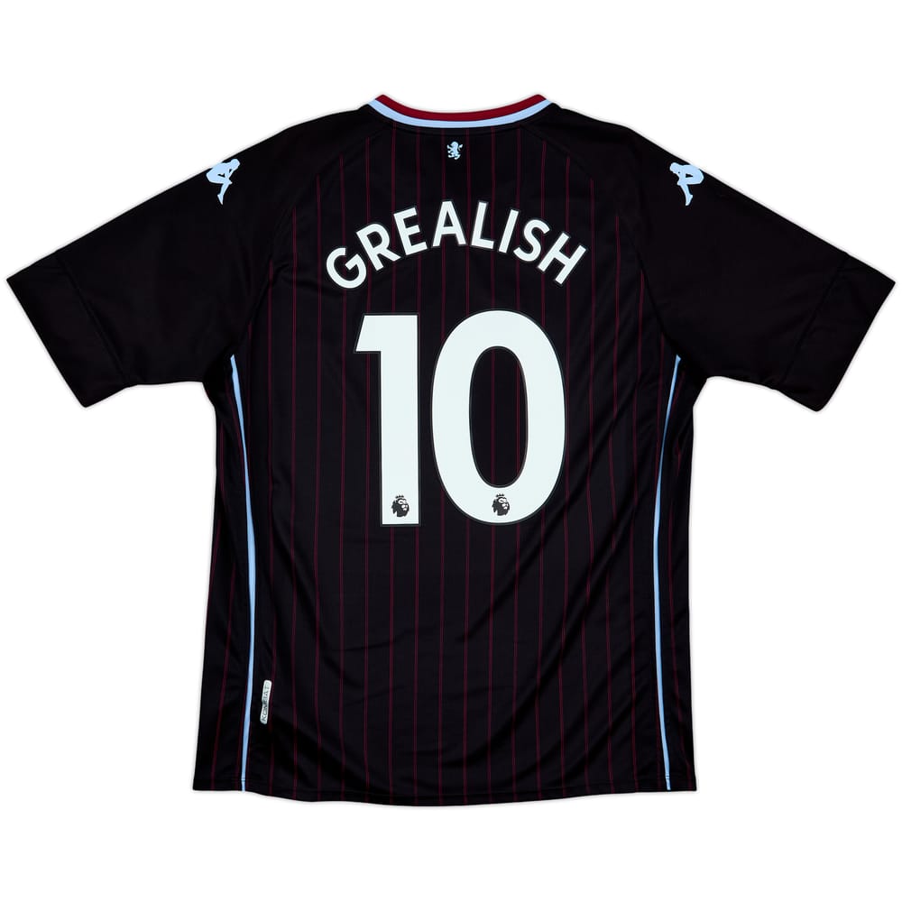 2020-21 Aston Villa Away Shirt Grealish #10 - 9/10 - (XL)