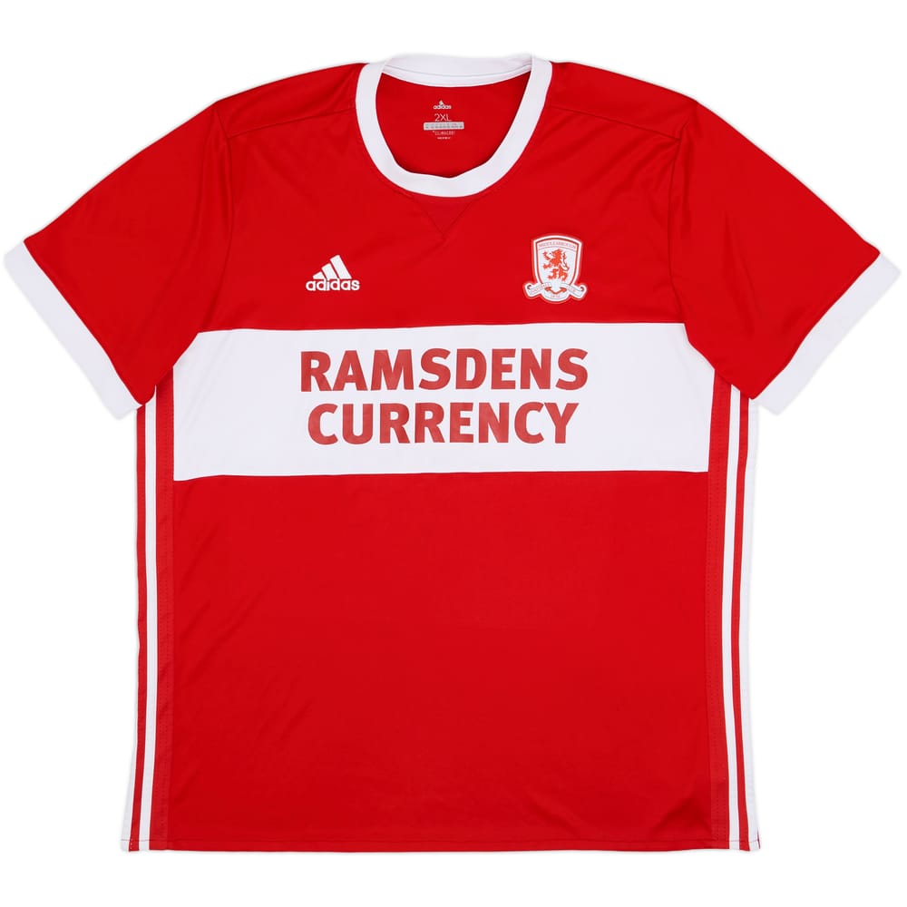 2017-18 Middlesbrough Home Shirt - 6/10 - (XXL)