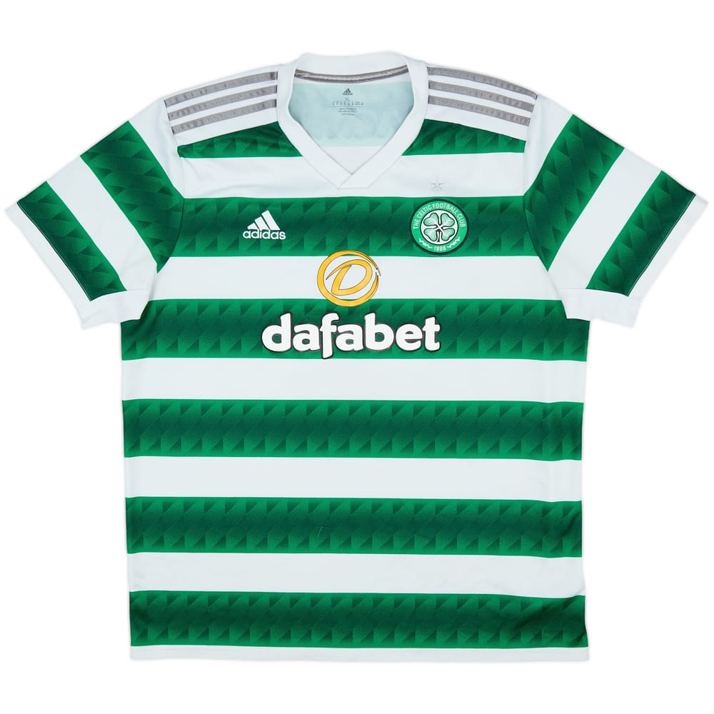 2022-23 Celtic Home Shirt - 8/10 - (XL)
