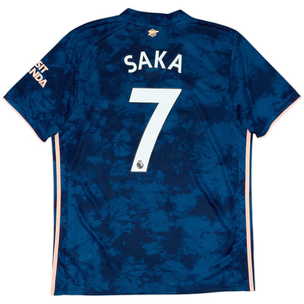 2020-21 Arsenal Third Shirt Saka #7 - 10/10 - (L)