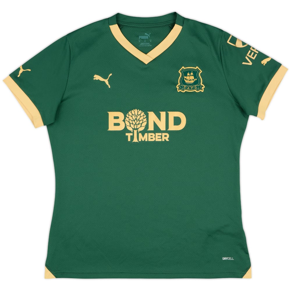 2023-24 Plymouth Argyle Home Shirt - 10/10 - (Women's M)
