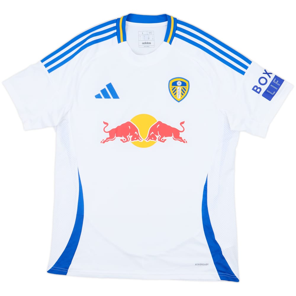 2024-25 Leeds Home Shirt - 8/10 - (L)