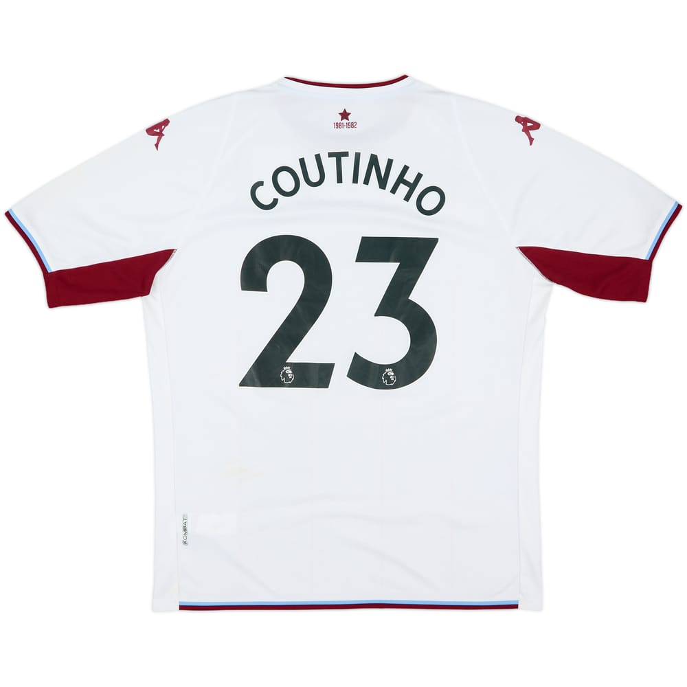 2021-22 Aston Villa Away Shirt Coutinho #23 - 5/10 - (XXL)