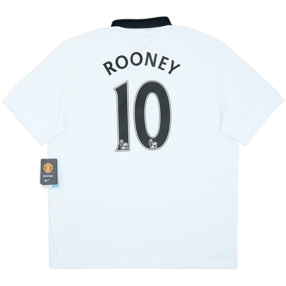 2014-15 Manchester United Away Shirt Rooney #10 (XL)