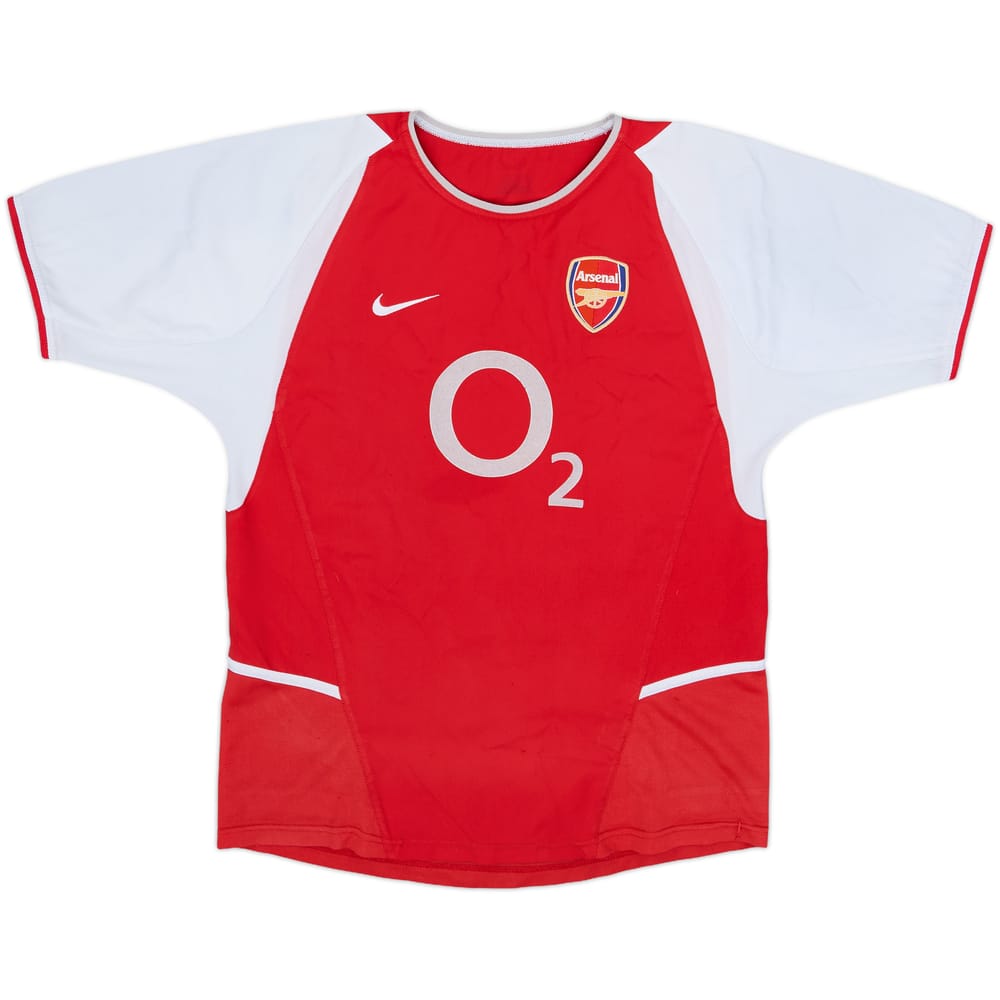 2002-04 Arsenal Home Shirt - 8/10 - (M.Boys)