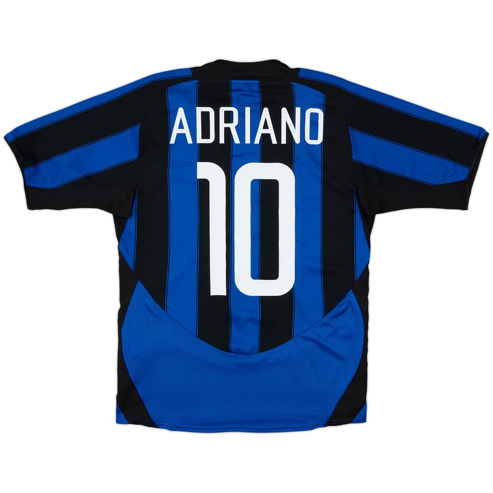 2003-04 Inter Milan Home Shirt Adriano #10 - 9/10 - (S)