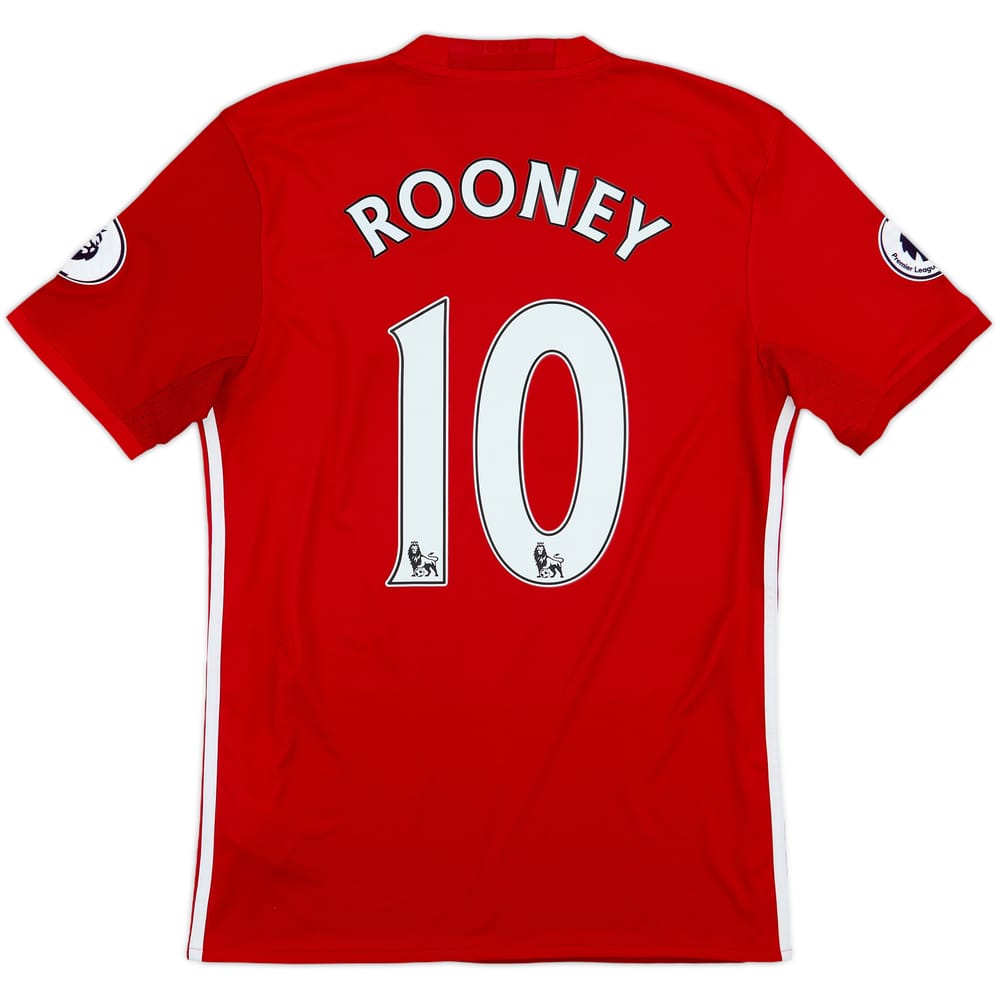 2016-17 Manchester United Home Shirt Rooney #10 - 10/10 - (S)
