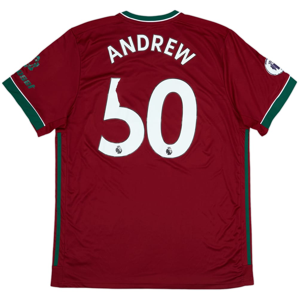 2020-21 Wolves Third Shirt Andrew #50 - 5/10 - (XL)