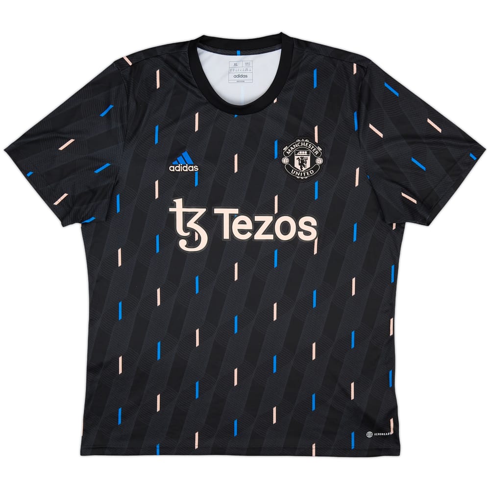 2022-23 Manchester United adidas Training Shirt - 9/10 - (XL)