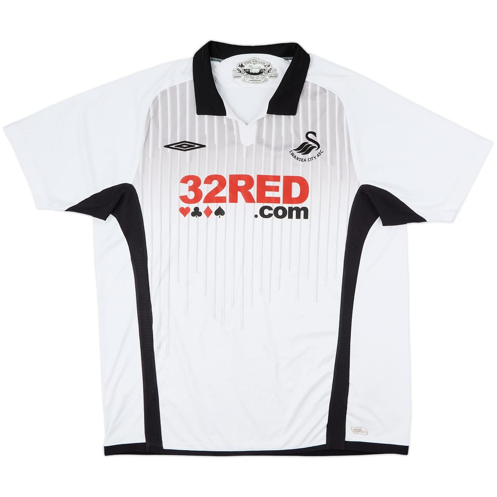 2009-10 Swansea Home Shirt - 8/10 - (XL)