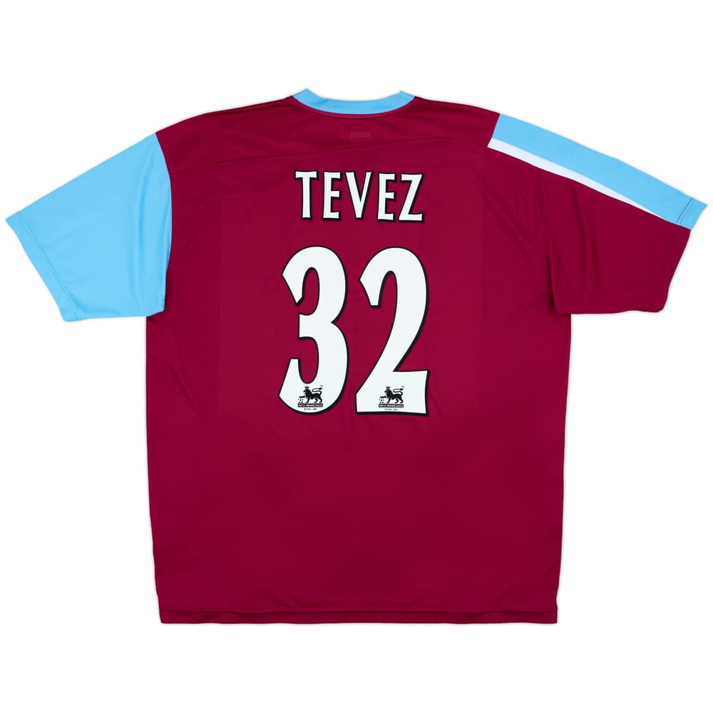 2005-07 West Ham Home Shirt Tevez #32 - 8/10 - (XL)