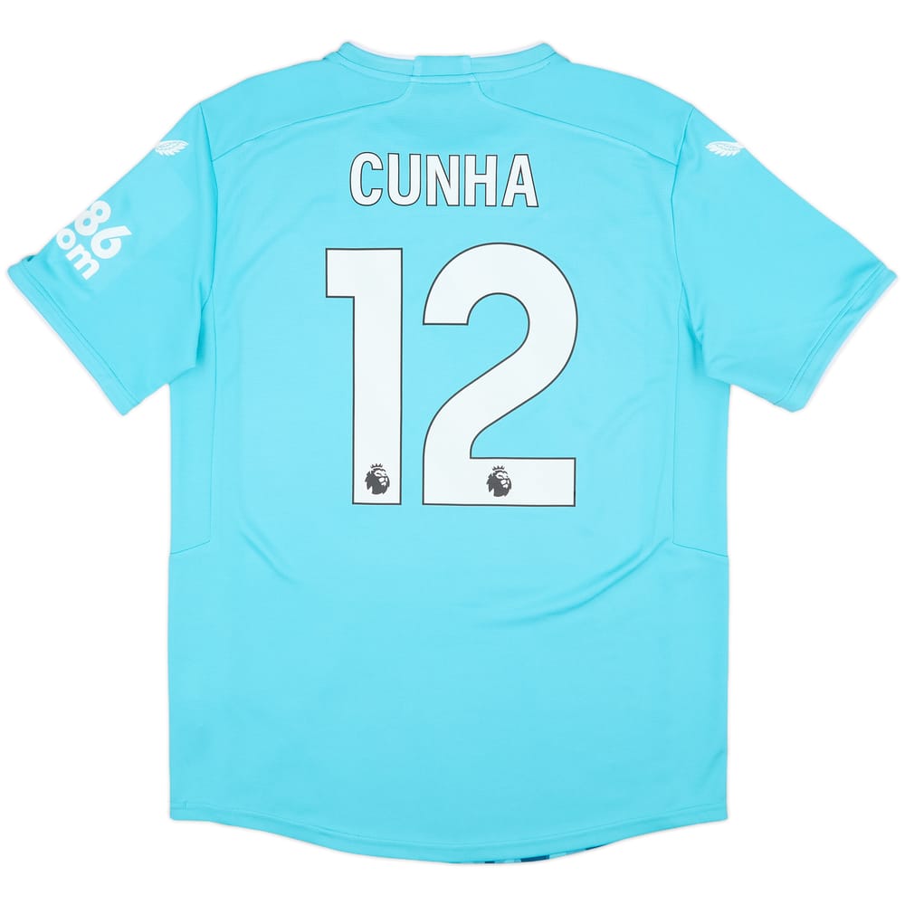 2023-24 Wolves Third Shirt Cunha #12 - 10/10 - (L)